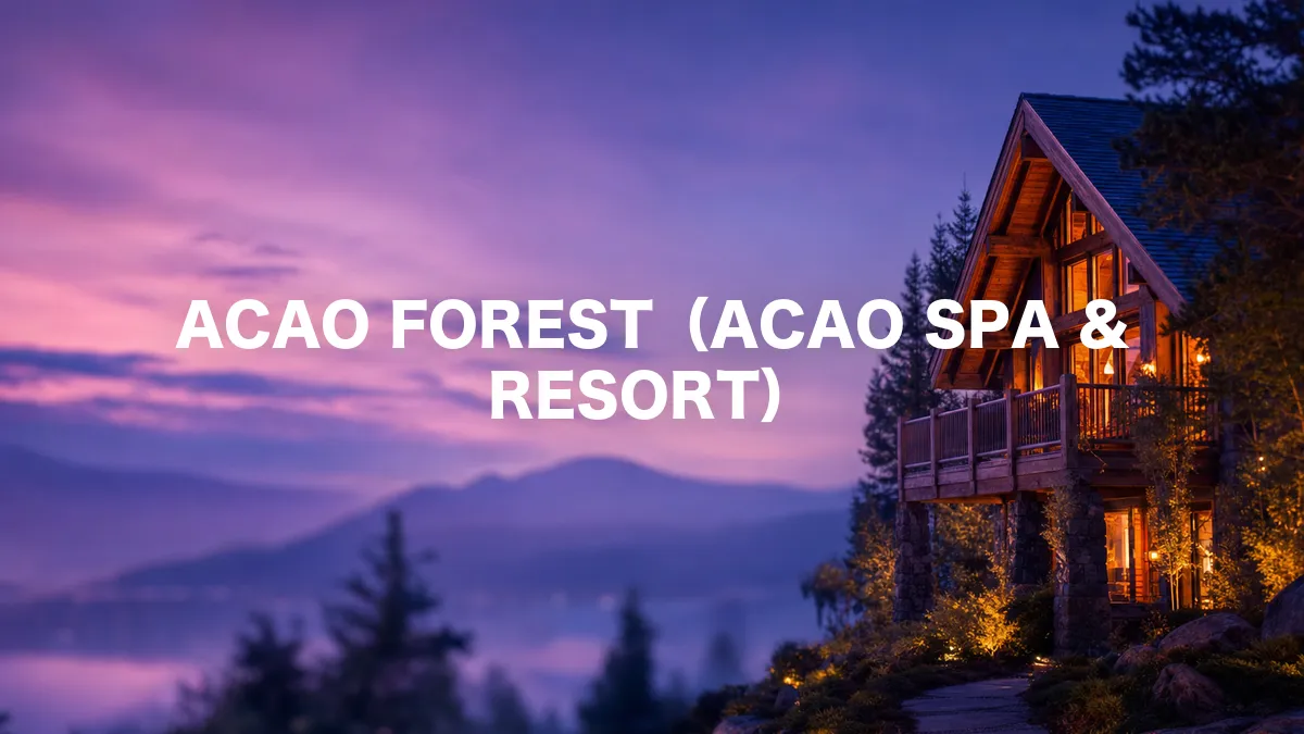 ACAO FORESTについて調べてみた