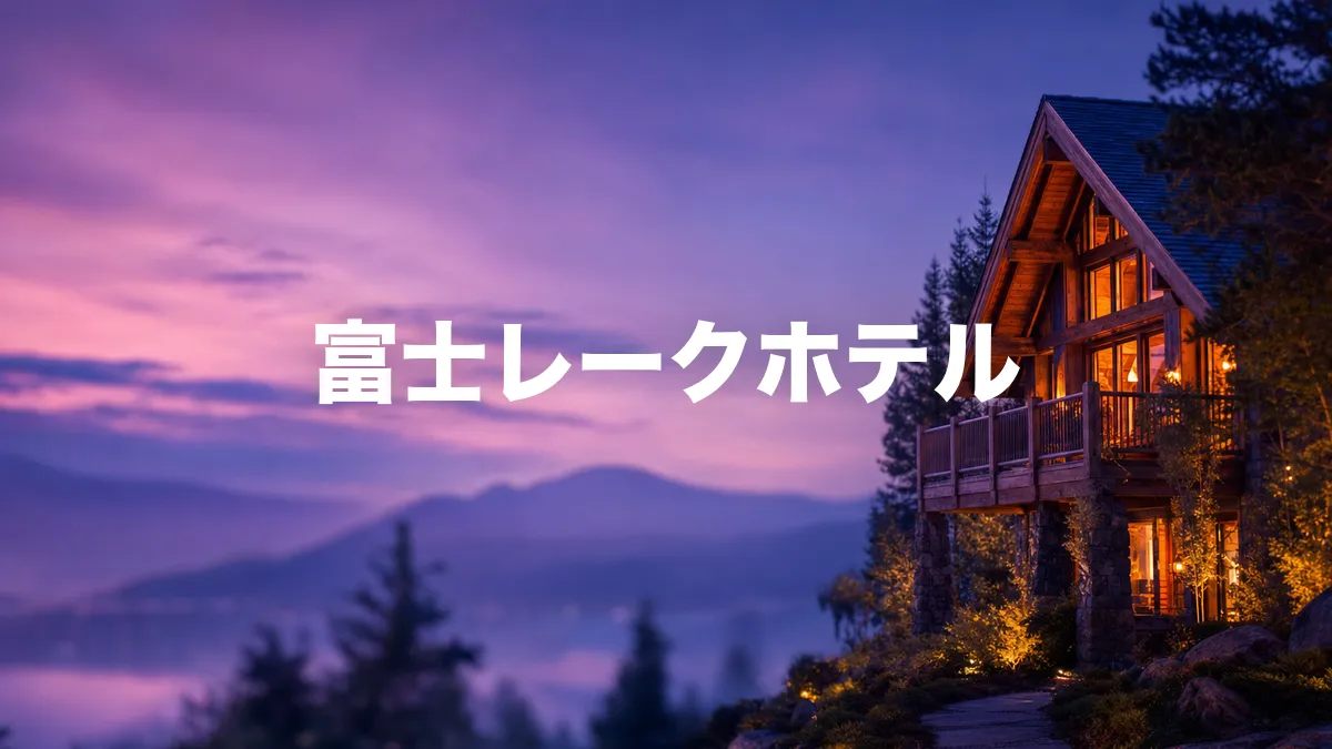 富士レークホテルについて調べてみた
