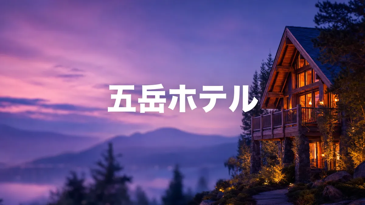 五岳ホテルについて調べてみた