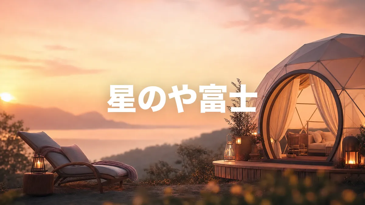星のや富士について調べてみた