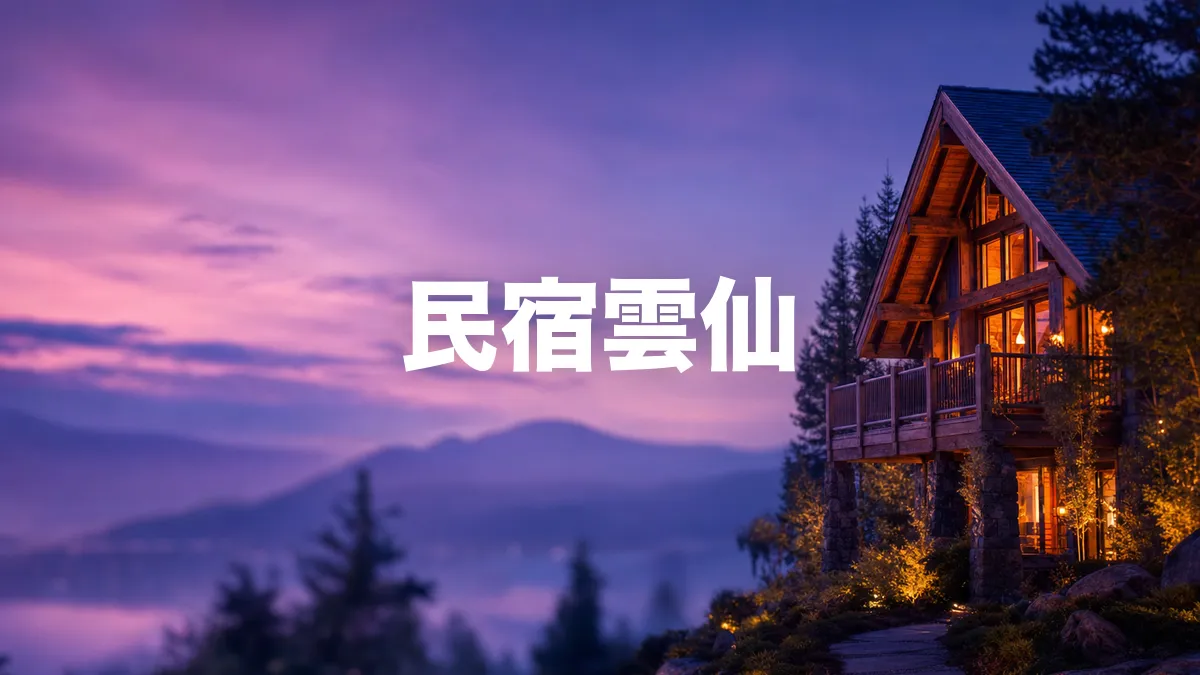 民宿雲仙について調べてみた