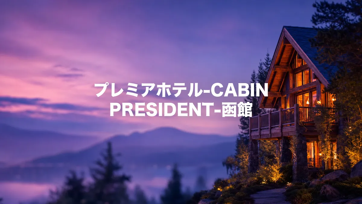 プレミアホテル-CABIN PRESIDENT-函館について調べてみた