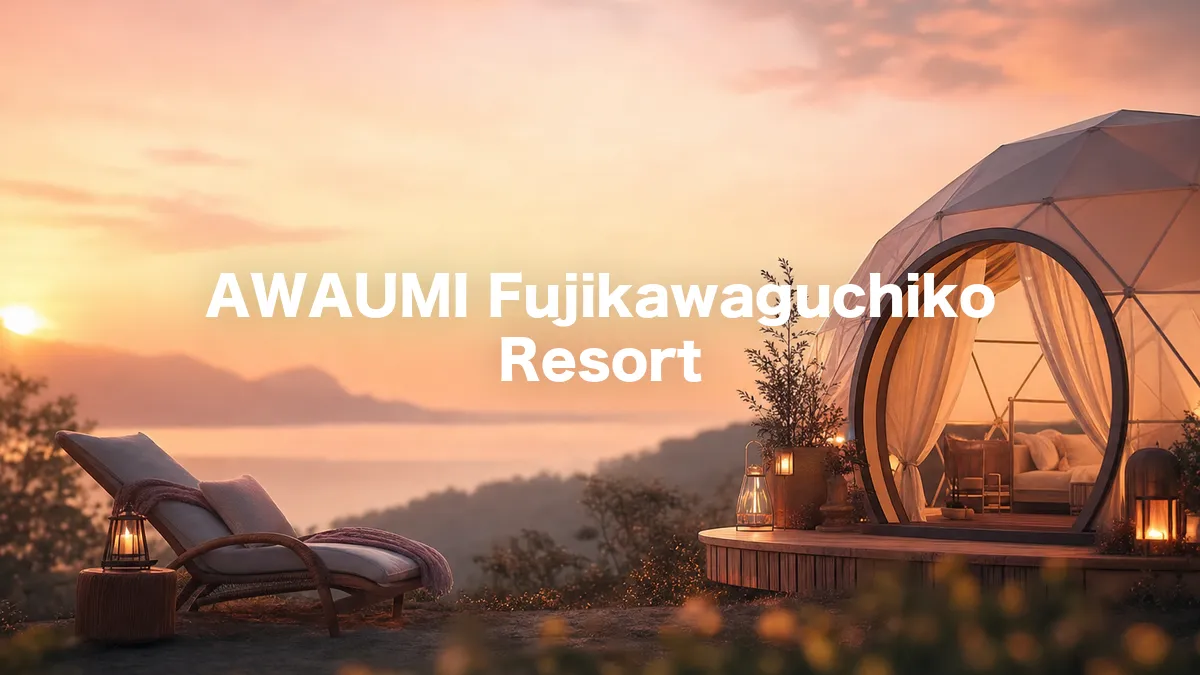 I Looked Into AWAUMI Fujikawaguchiko Resort