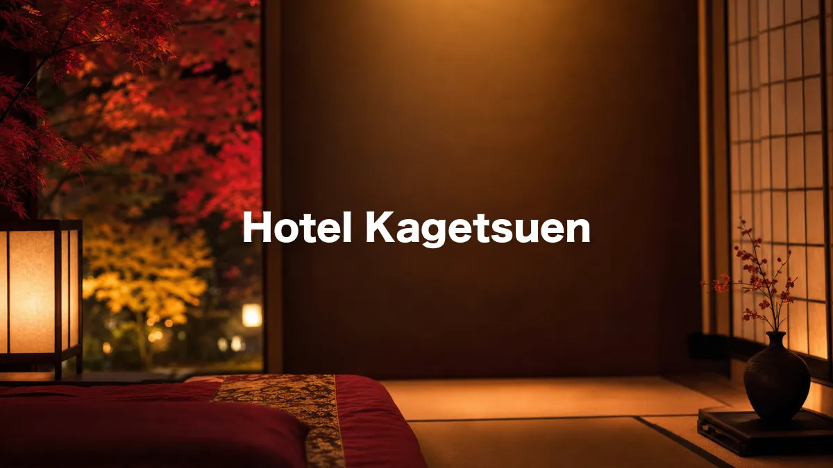 I Looked Into Hotel Kagetsuen