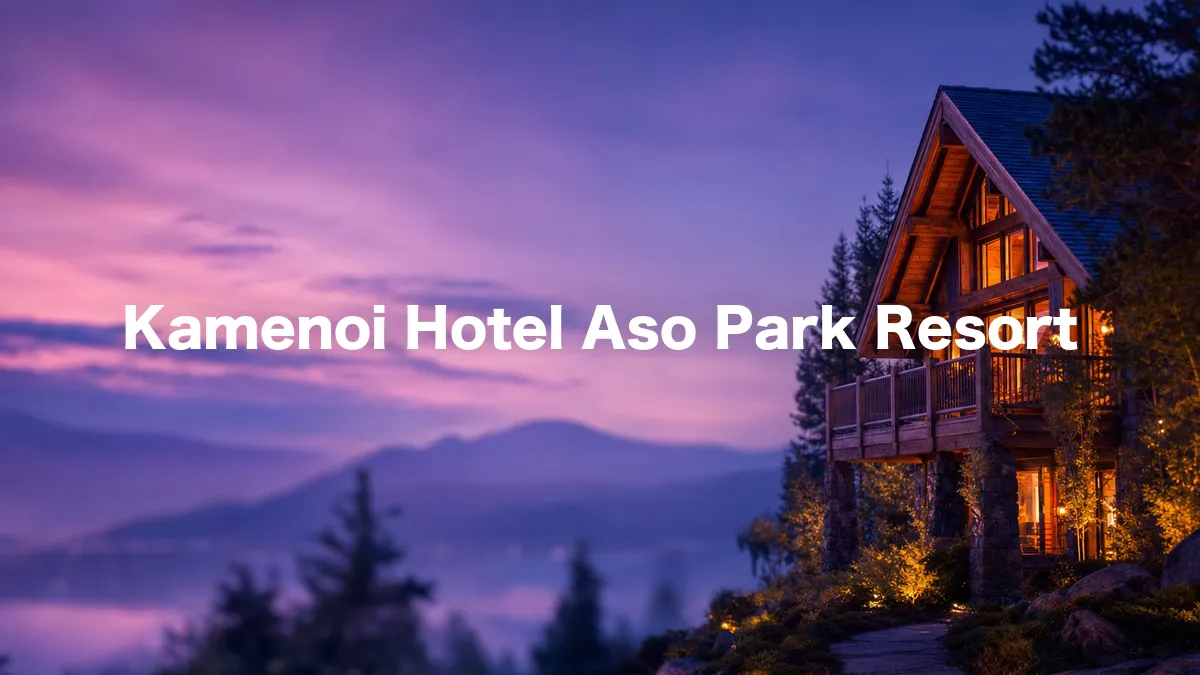 I Looked Into Kamenoi Hotel Aso Park Resort