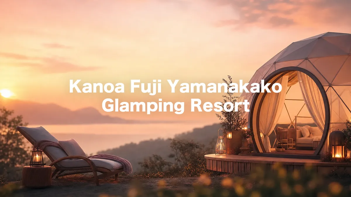 I Looked Into Kanoa Fuji Yamanakako Glamping Resort