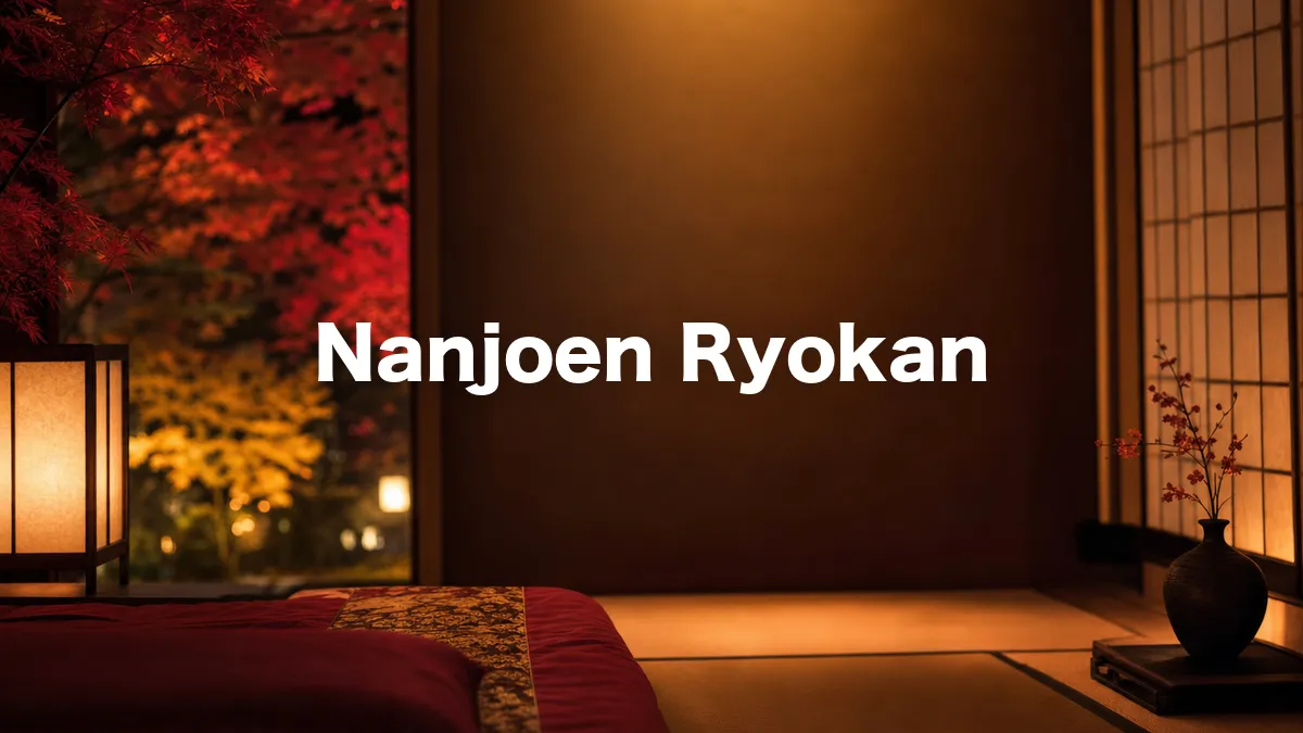 I Looked Into Nanjoen Ryokan