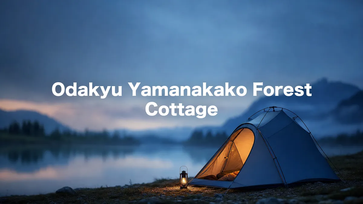 I Looked Into Odakyu Yamanakako Forest Cottage