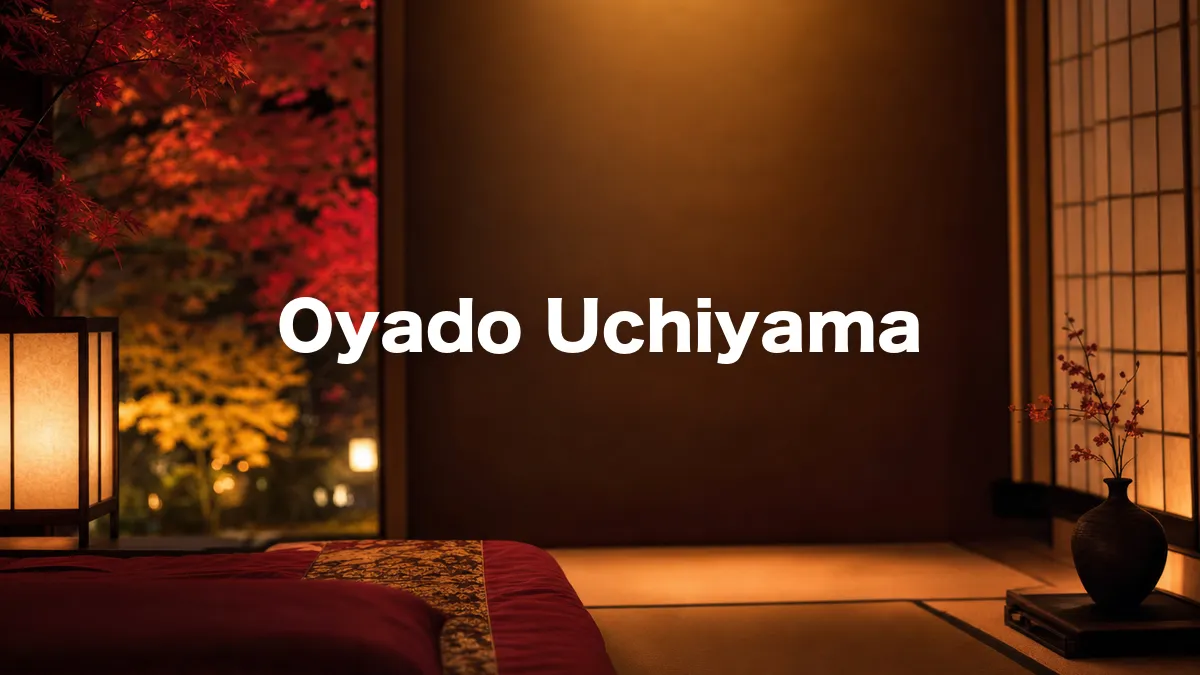 I Looked Into Oyado Uchiyama