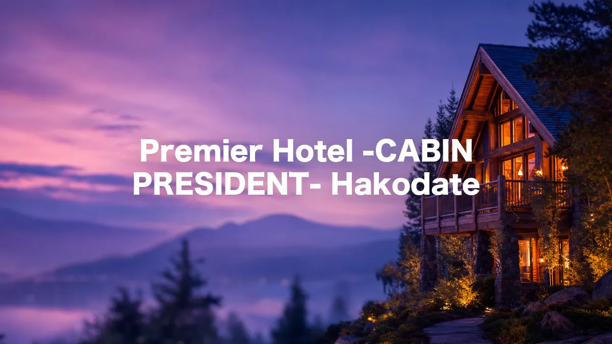 I Looked Into Premier Hotel -CABIN PRESIDENT- Hakodate