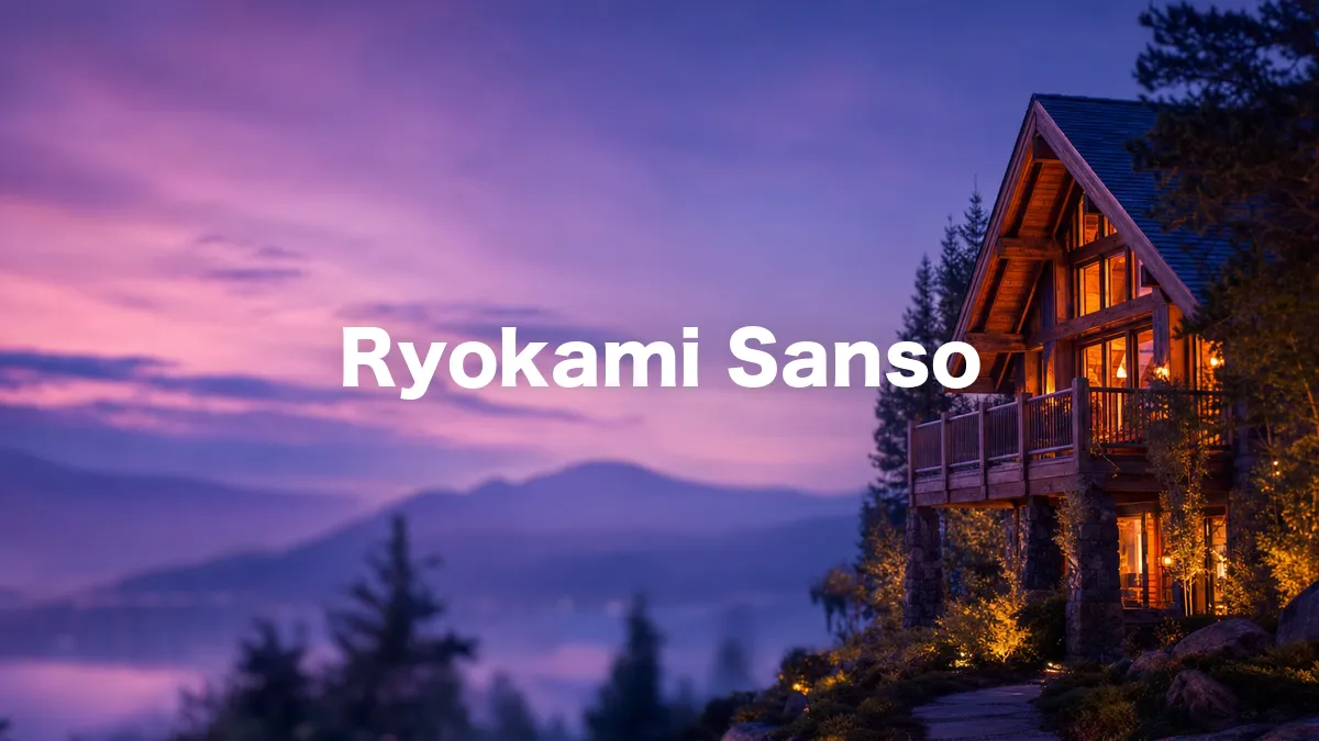 I Looked Into Ryokami Sanso