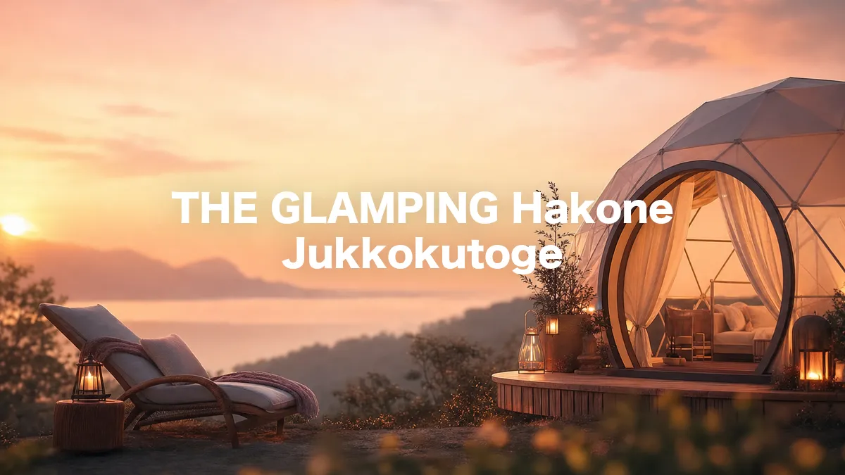 I Looked Into THE GLAMPING Hakone Jukkokutoge