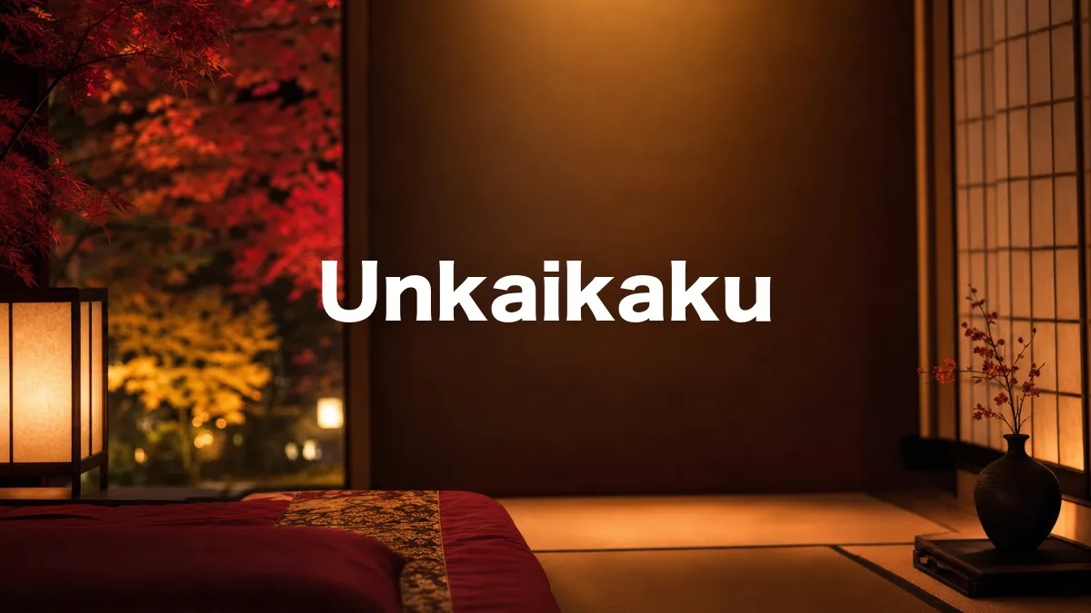 I Looked Into Unkaikaku
