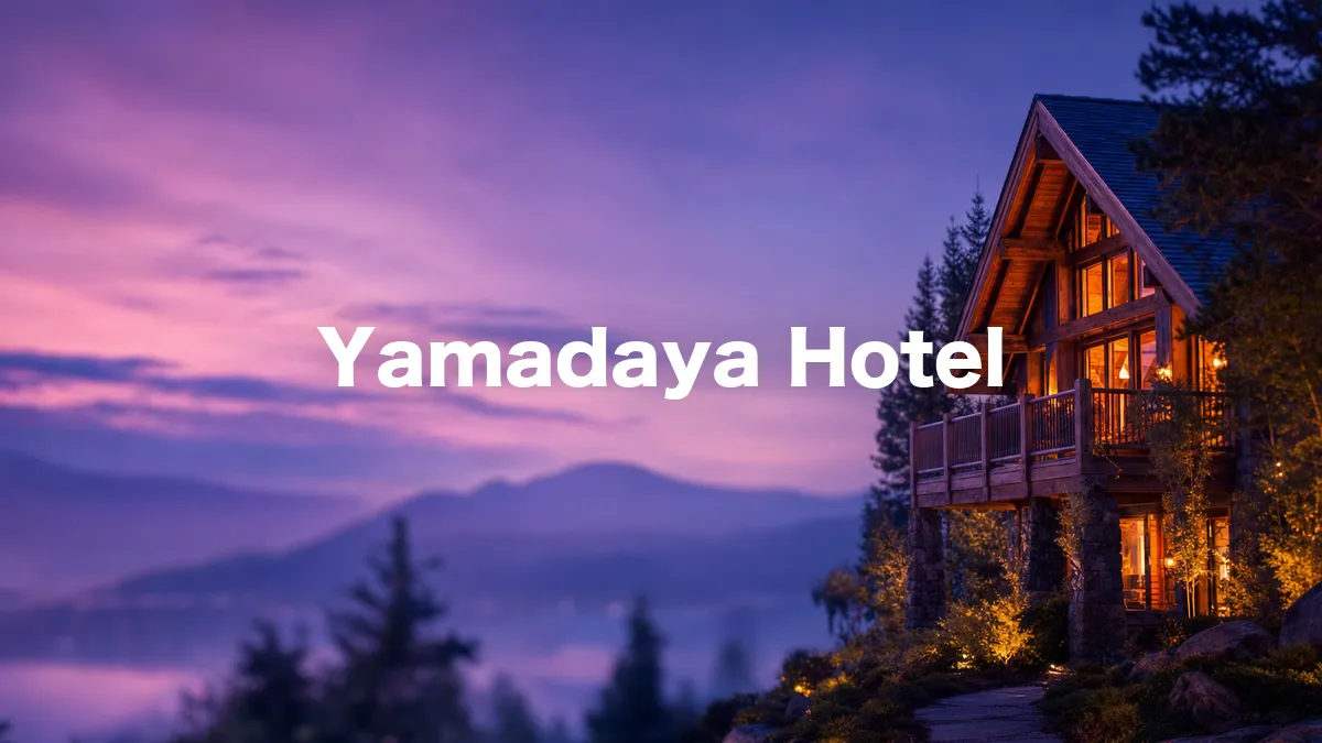 Looking into Yamadaya Hotel