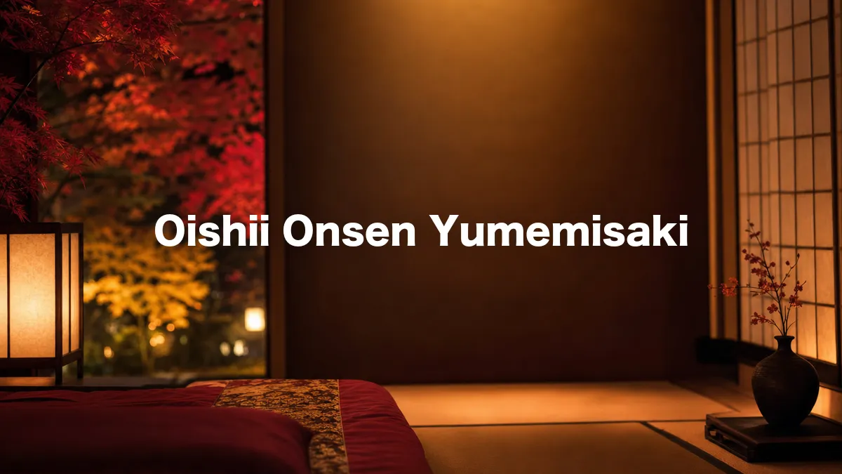 I Looked Into Oishii Onsen Yumemisaki