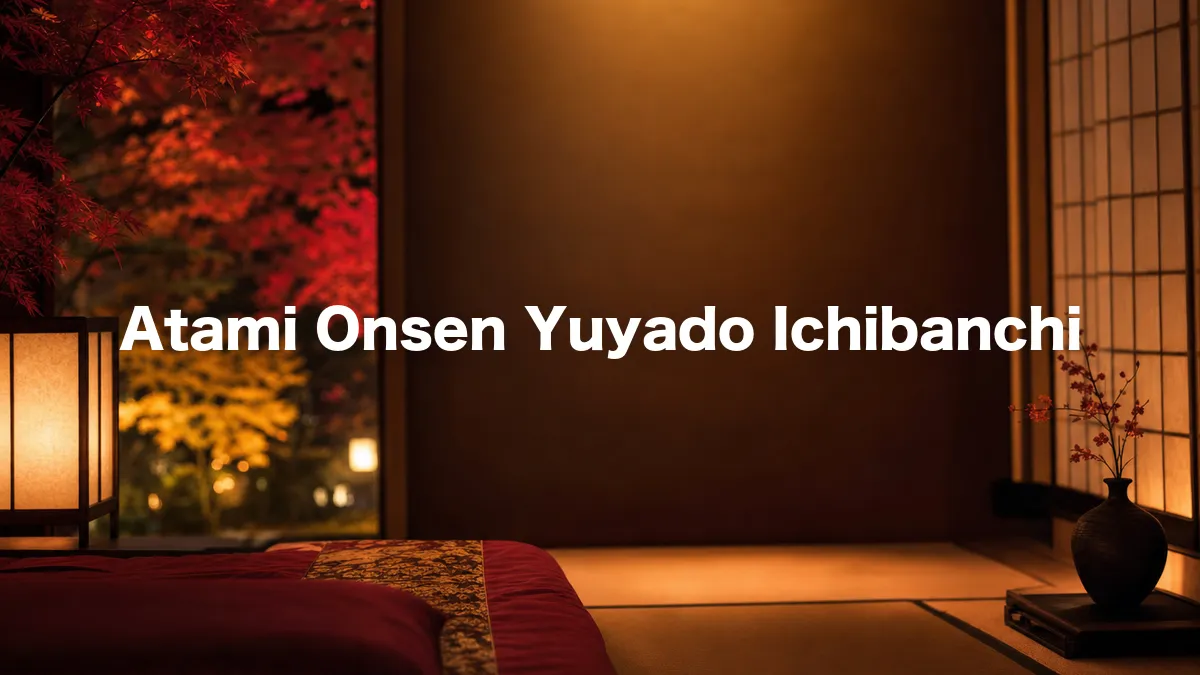 I Looked Into Atami Onsen Yuyado Ichibanchi