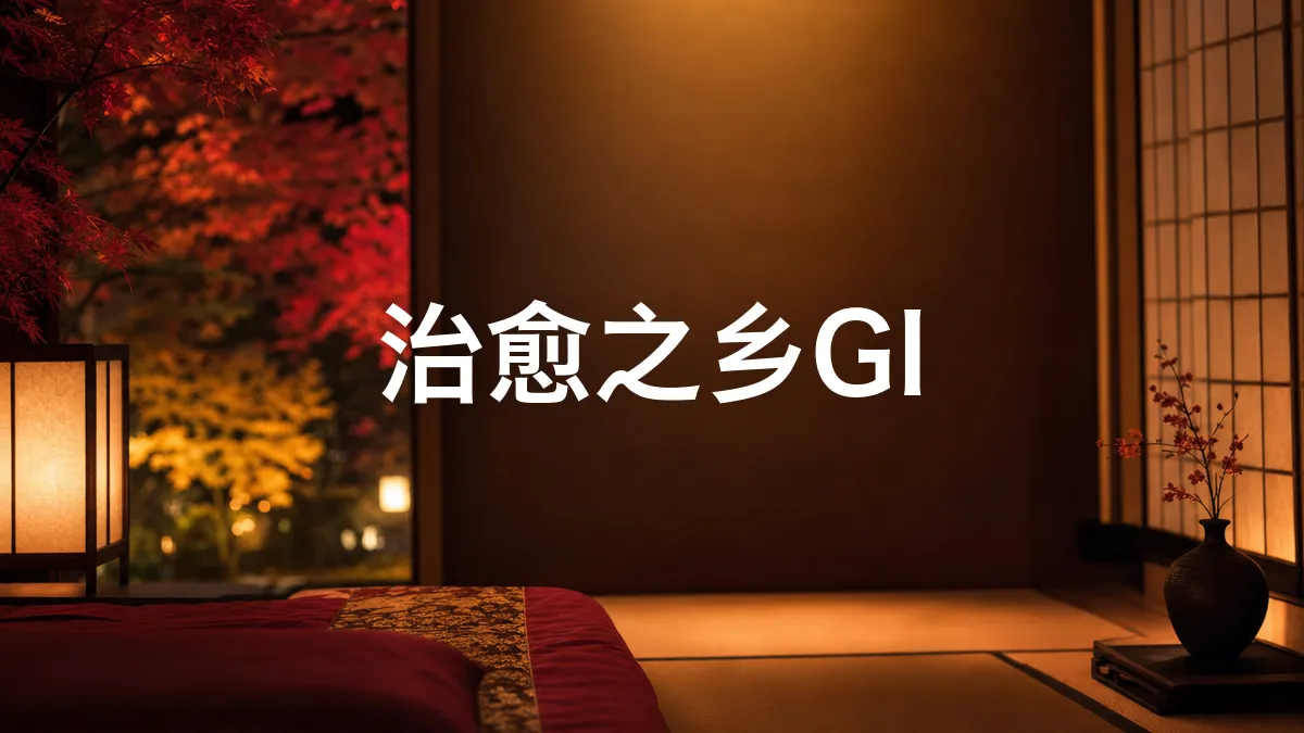 我调查了一下"治愈之乡GI"