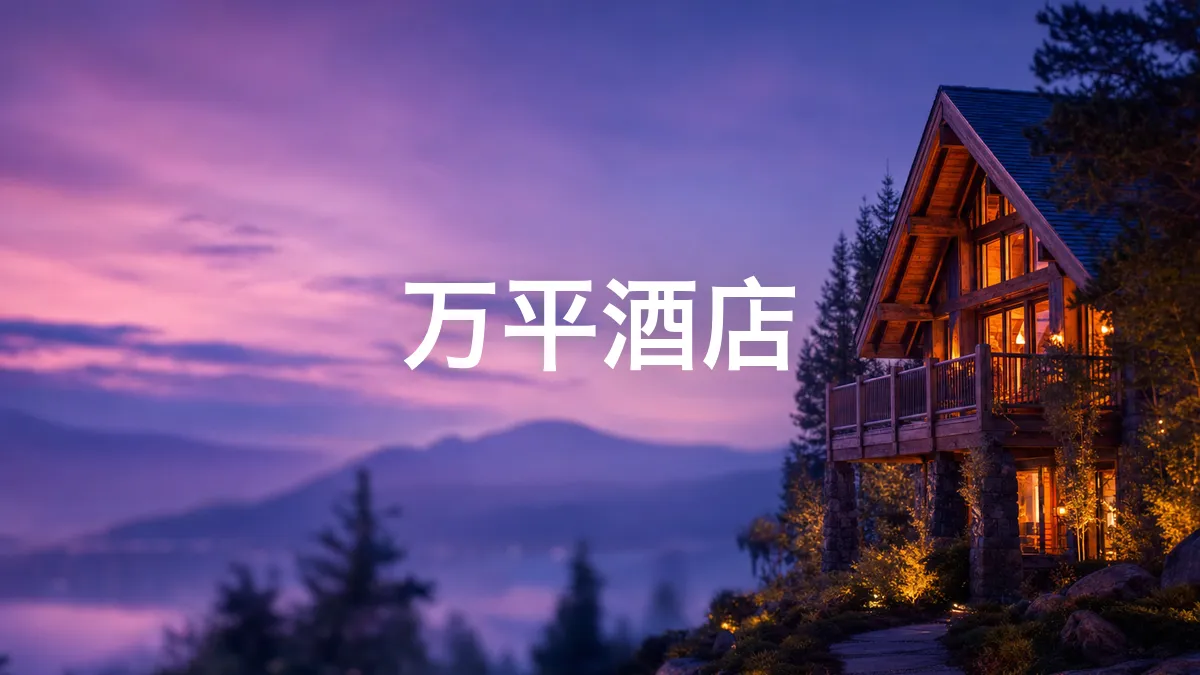万平酒店调查了一下