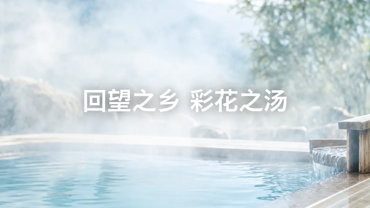 关于回望之乡 彩花之汤的调查