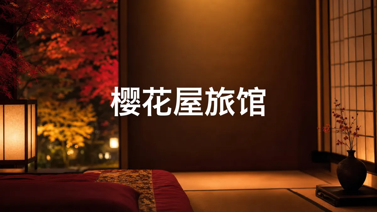 调查了一下樱花屋旅馆