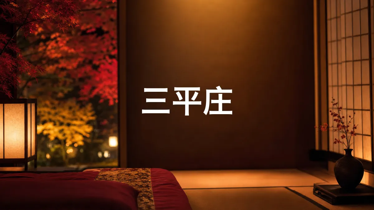 调查了一下三平庄