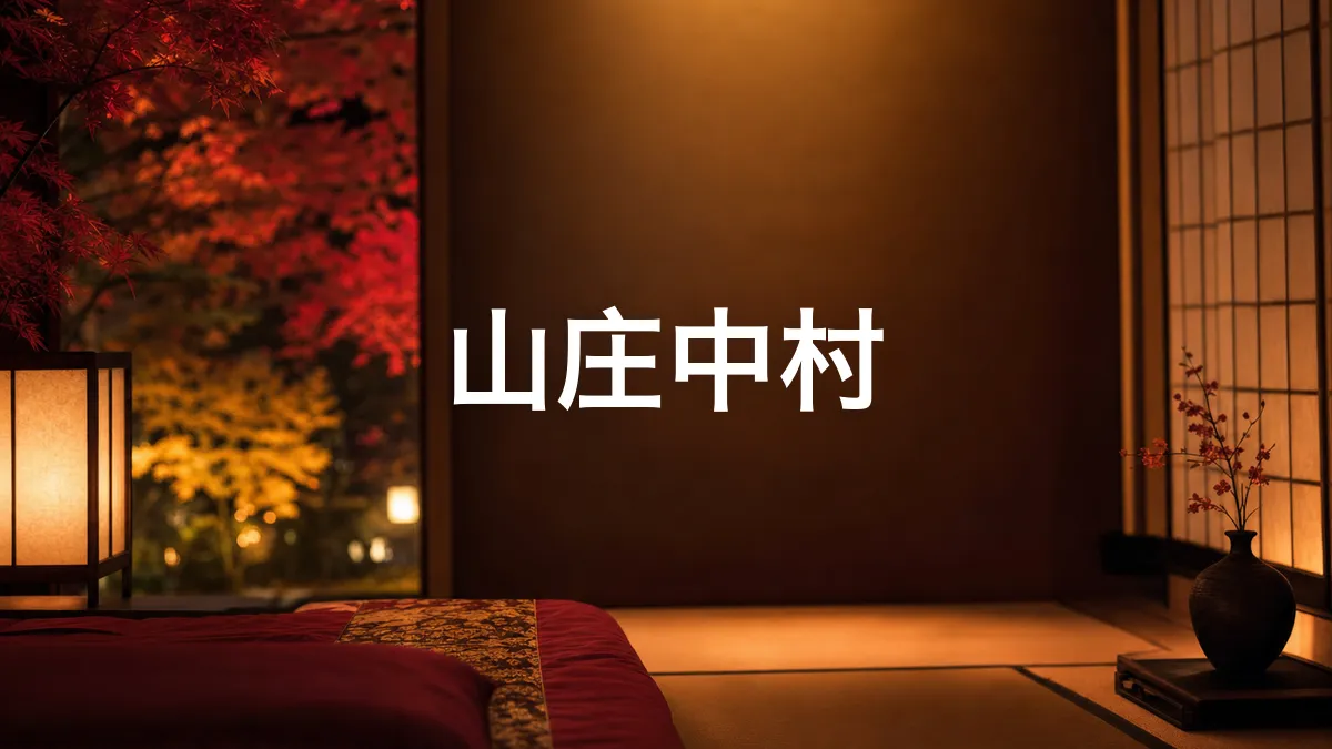 我调查了一下山庄中村
