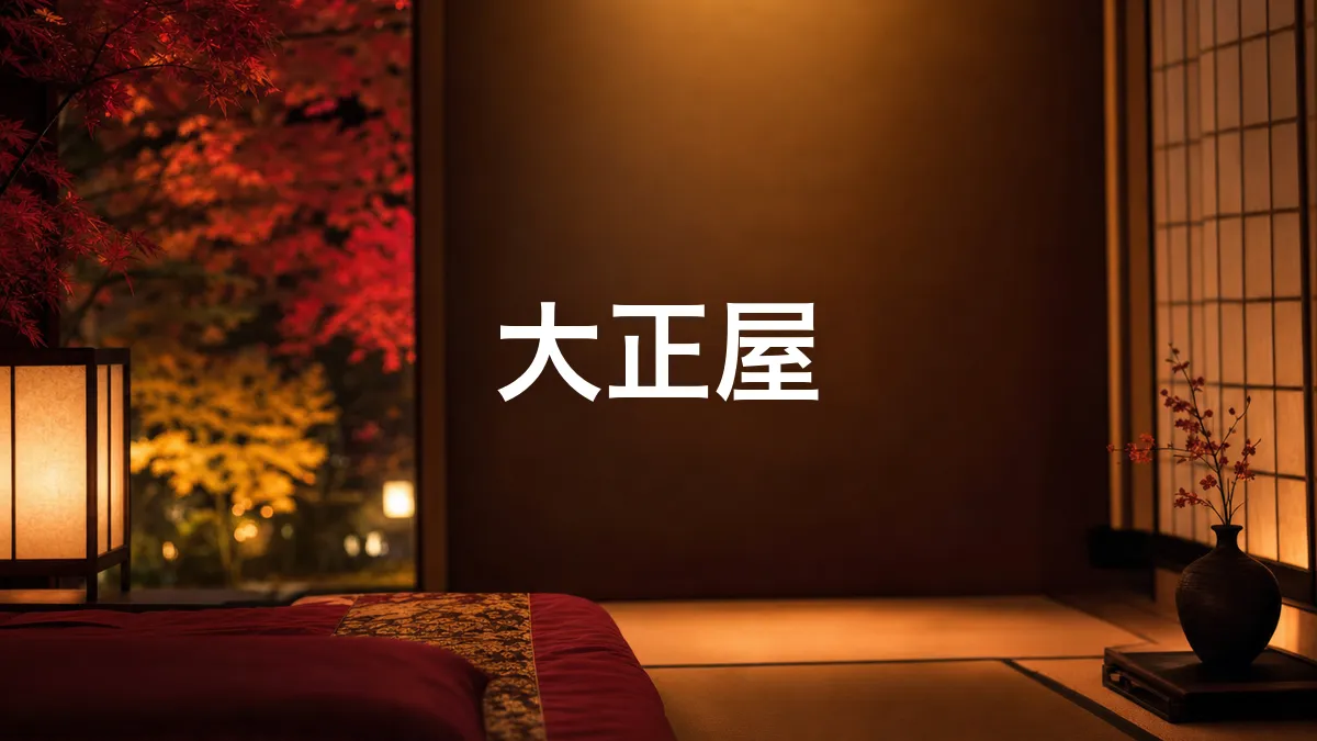 我查了一下大正屋