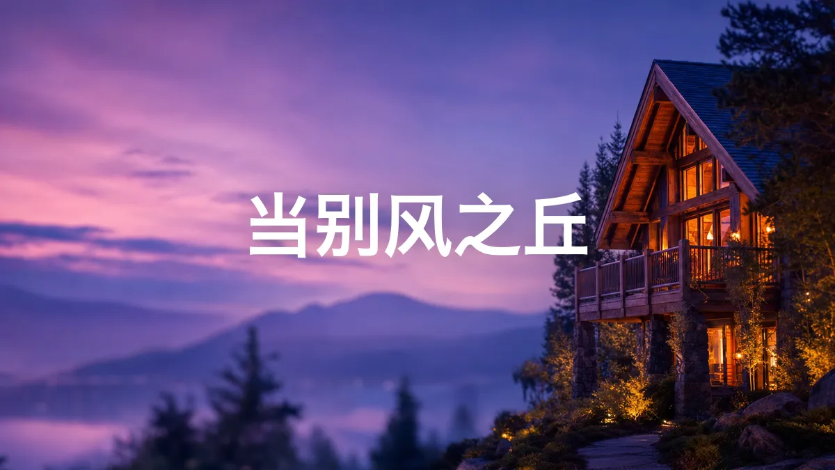 关于当别风之丘的调查
