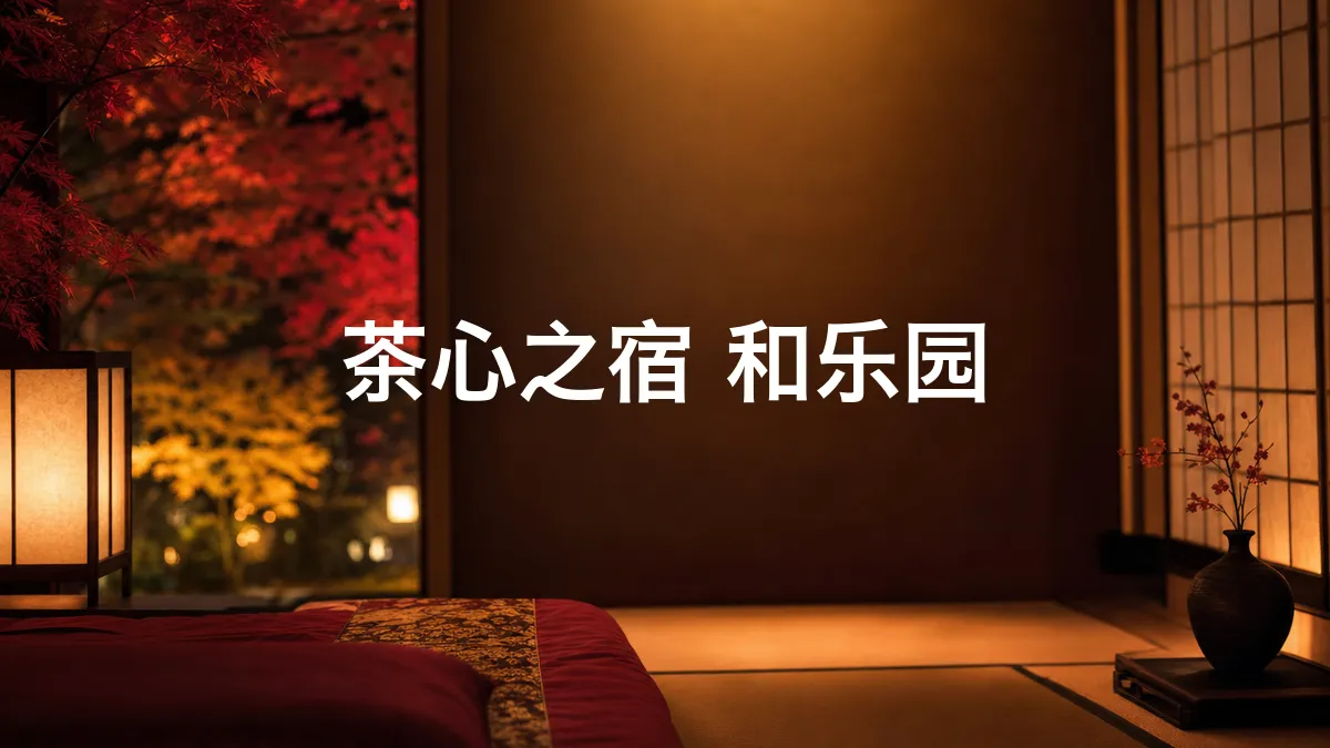 查了一下茶心之宿 和乐园