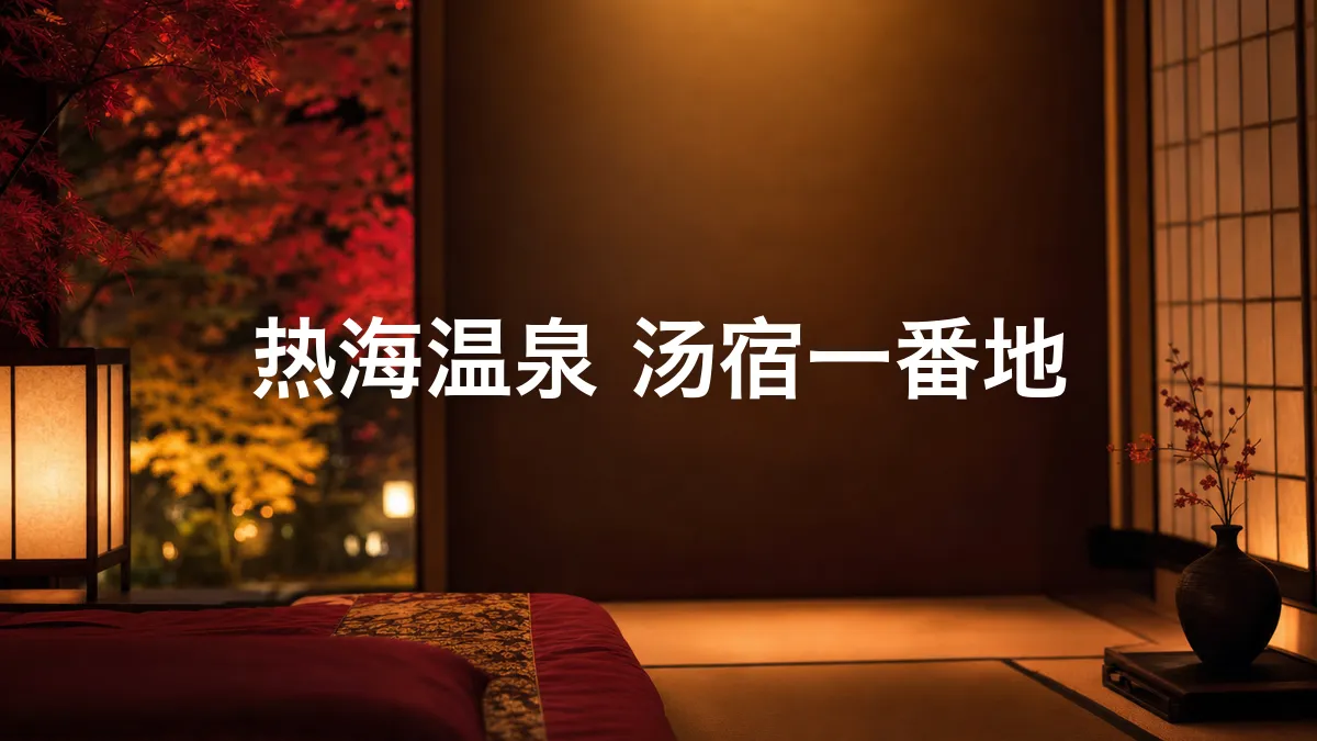 关于热海温泉 汤宿一番地的调查